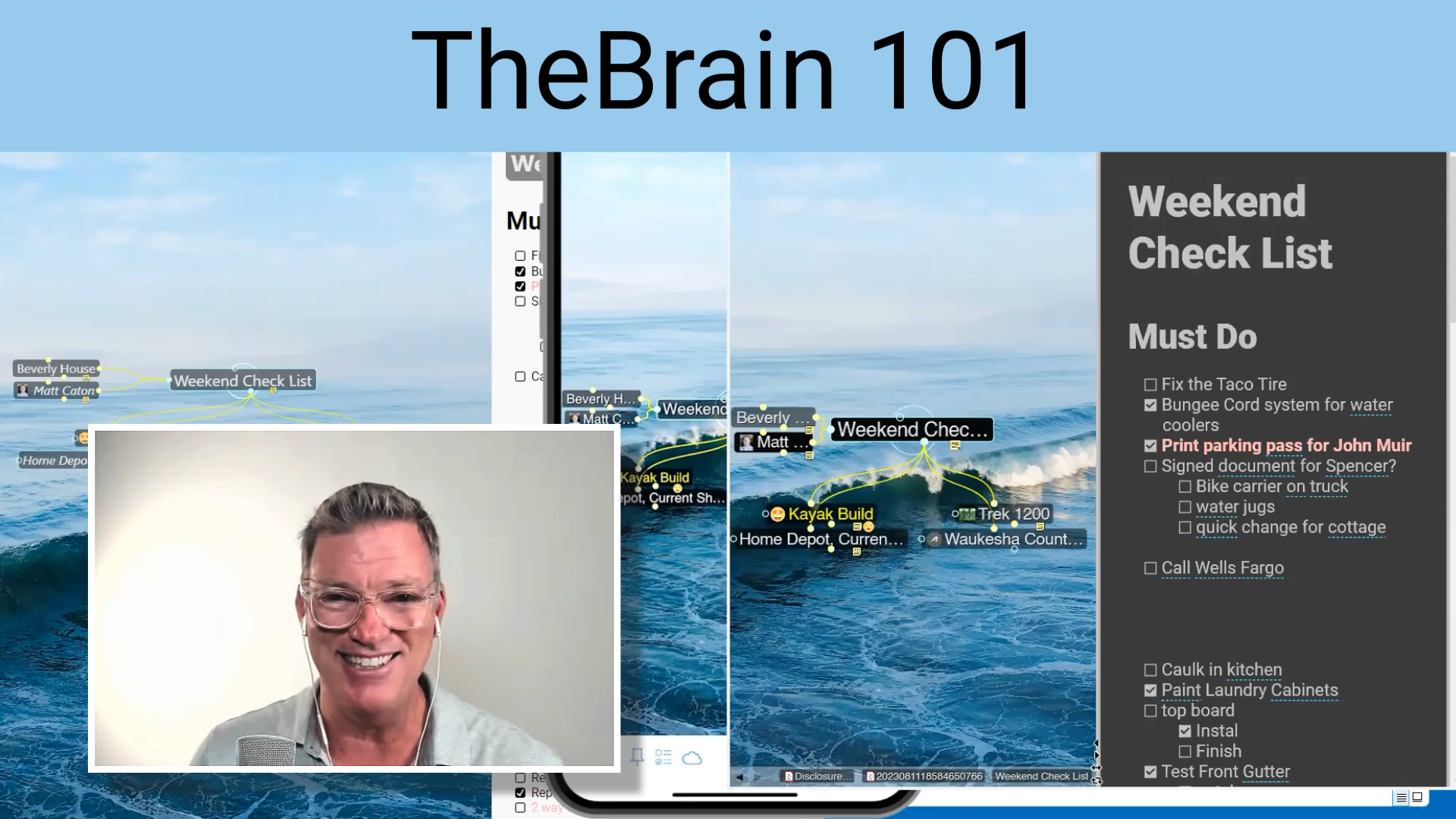 TheBrain 101 pre-recorded session